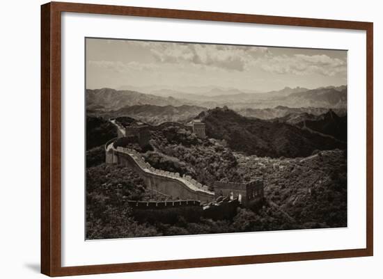 China 10MKm2 Collection - Great Wall of China-Philippe Hugonnard-Framed Photographic Print