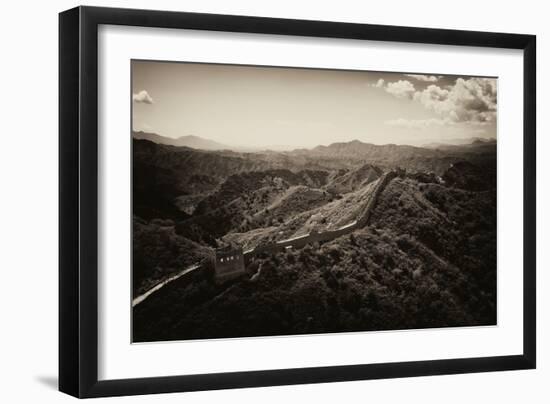 China 10MKm2 Collection - Great Wall of China-Philippe Hugonnard-Framed Photographic Print