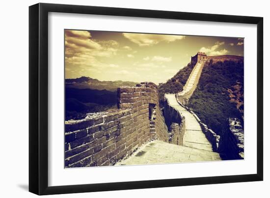 China 10MKm2 Collection - Great Wall of China-Philippe Hugonnard-Framed Photographic Print