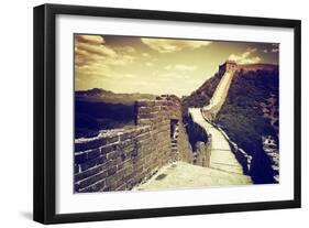 China 10MKm2 Collection - Great Wall of China-Philippe Hugonnard-Framed Photographic Print