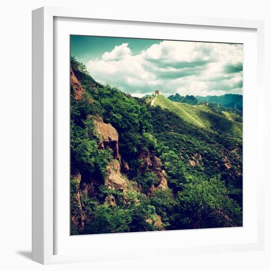 China 10MKm2 Collection - Great Wall of China-Philippe Hugonnard-Framed Photographic Print