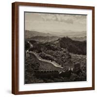 China 10MKm2 Collection - Great Wall of China-Philippe Hugonnard-Framed Photographic Print