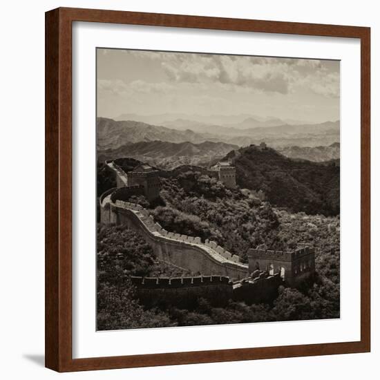 China 10MKm2 Collection - Great Wall of China-Philippe Hugonnard-Framed Photographic Print