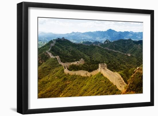 China 10MKm2 Collection - Great Wall of China-Philippe Hugonnard-Framed Photographic Print