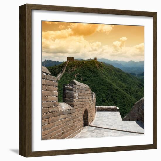 China 10MKm2 Collection - Great Wall of China-Philippe Hugonnard-Framed Photographic Print