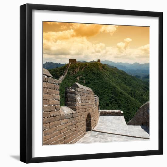 China 10MKm2 Collection - Great Wall of China-Philippe Hugonnard-Framed Photographic Print