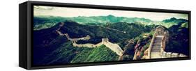 China 10MKm2 Collection - Great Wall of China-Philippe Hugonnard-Framed Stretched Canvas