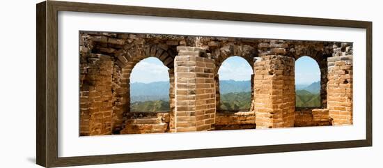 China 10MKm2 Collection - Great Wall of China-Philippe Hugonnard-Framed Photographic Print