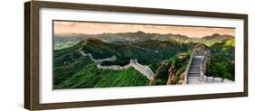 China 10MKm2 Collection - Great Wall of China-Philippe Hugonnard-Framed Photographic Print