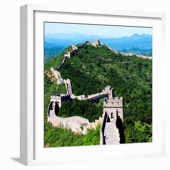 China 10MKm2 Collection - Great Wall of China-Philippe Hugonnard-Framed Photographic Print