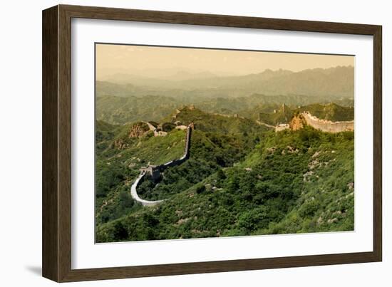 China 10MKm2 Collection - Great Wall of China-Philippe Hugonnard-Framed Photographic Print