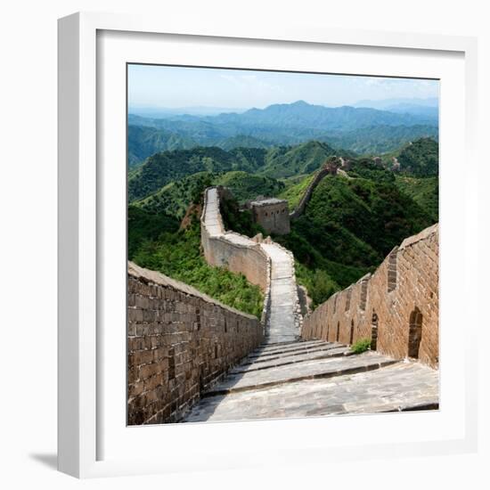 China 10MKm2 Collection - Great Wall of China-Philippe Hugonnard-Framed Photographic Print