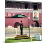 China 10MKm2 Collection - Guard in the Tiananmen Square - Beijing-Philippe Hugonnard-Mounted Photographic Print