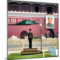 China 10MKm2 Collection - Guard in the Tiananmen Square - Beijing-Philippe Hugonnard-Mounted Photographic Print