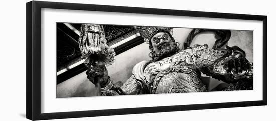 China 10MKm2 Collection - Guardian of the Temple-Philippe Hugonnard-Framed Photographic Print