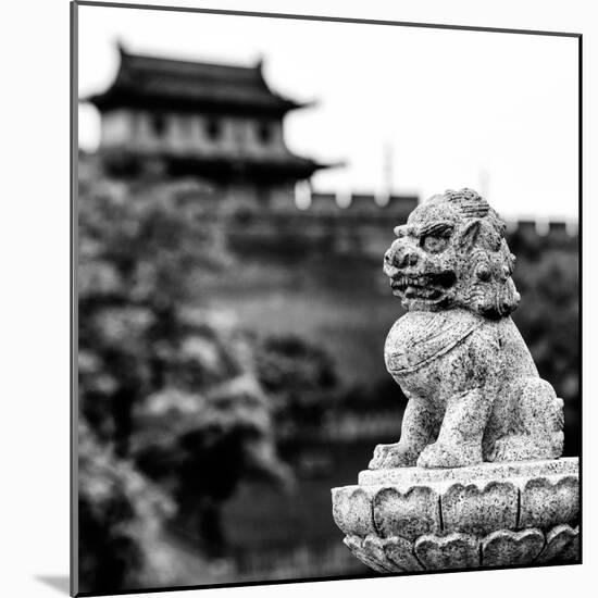 China 10MKm2 Collection - Guardian of the Temple-Philippe Hugonnard-Mounted Photographic Print