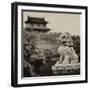 China 10MKm2 Collection - Guardian of the Temple-Philippe Hugonnard-Framed Photographic Print