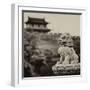 China 10MKm2 Collection - Guardian of the Temple-Philippe Hugonnard-Framed Photographic Print