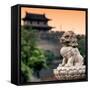 China 10MKm2 Collection - Guardian of the Temple-Philippe Hugonnard-Framed Stretched Canvas