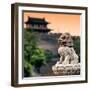 China 10MKm2 Collection - Guardian of the Temple-Philippe Hugonnard-Framed Photographic Print