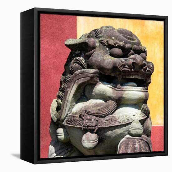 China 10MKm2 Collection - Guardian of the Temple-Philippe Hugonnard-Framed Stretched Canvas