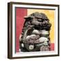 China 10MKm2 Collection - Guardian of the Temple-Philippe Hugonnard-Framed Photographic Print