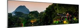 China 10MKm2 Collection - Guilin at night-Philippe Hugonnard-Mounted Photographic Print