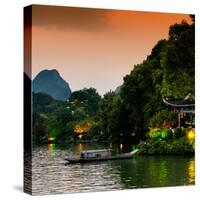 China 10MKm2 Collection - Guilin at night-Philippe Hugonnard-Stretched Canvas