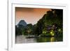 China 10MKm2 Collection - Guilin at night-Philippe Hugonnard-Framed Photographic Print