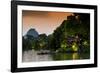 China 10MKm2 Collection - Guilin at night-Philippe Hugonnard-Framed Photographic Print