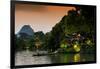 China 10MKm2 Collection - Guilin at night-Philippe Hugonnard-Framed Photographic Print