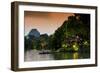 China 10MKm2 Collection - Guilin at night-Philippe Hugonnard-Framed Photographic Print