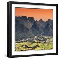 China 10MKm2 Collection - Guilin National Park at Sunset-Philippe Hugonnard-Framed Photographic Print