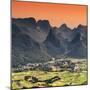 China 10MKm2 Collection - Guilin National Park at Sunset-Philippe Hugonnard-Mounted Photographic Print