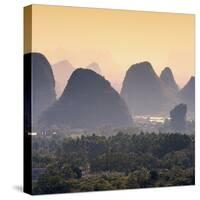 China 10MKm2 Collection - Guilin National Park at Sunset-Philippe Hugonnard-Stretched Canvas