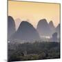 China 10MKm2 Collection - Guilin National Park at Sunset-Philippe Hugonnard-Mounted Photographic Print