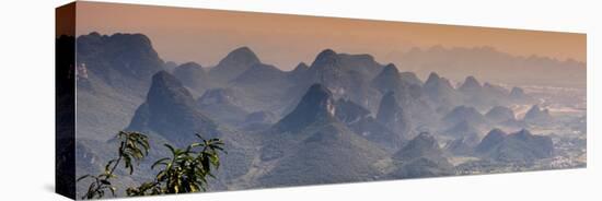 China 10MKm2 Collection - Guilin National Park at Sunset-Philippe Hugonnard-Stretched Canvas