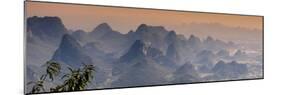China 10MKm2 Collection - Guilin National Park at Sunset-Philippe Hugonnard-Mounted Photographic Print