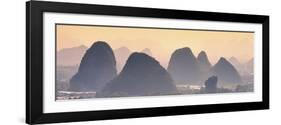 China 10MKm2 Collection - Guilin National Park at Sunset-Philippe Hugonnard-Framed Photographic Print