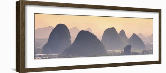 China 10MKm2 Collection - Guilin National Park at Sunset-Philippe Hugonnard-Framed Photographic Print