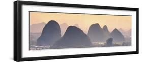 China 10MKm2 Collection - Guilin National Park at Sunset-Philippe Hugonnard-Framed Photographic Print