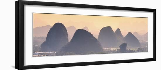 China 10MKm2 Collection - Guilin National Park at Sunset-Philippe Hugonnard-Framed Photographic Print