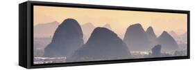 China 10MKm2 Collection - Guilin National Park at Sunset-Philippe Hugonnard-Framed Stretched Canvas