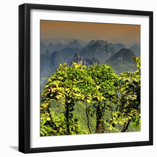 China 10MKm2 Collection - Guilin National Park at Sunset-Philippe Hugonnard-Framed Photographic Print