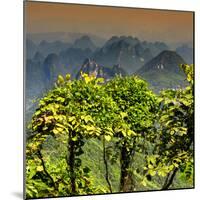 China 10MKm2 Collection - Guilin National Park at Sunset-Philippe Hugonnard-Mounted Photographic Print