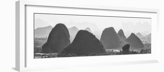 China 10MKm2 Collection - Guilin National Park at Sunset-Philippe Hugonnard-Framed Photographic Print