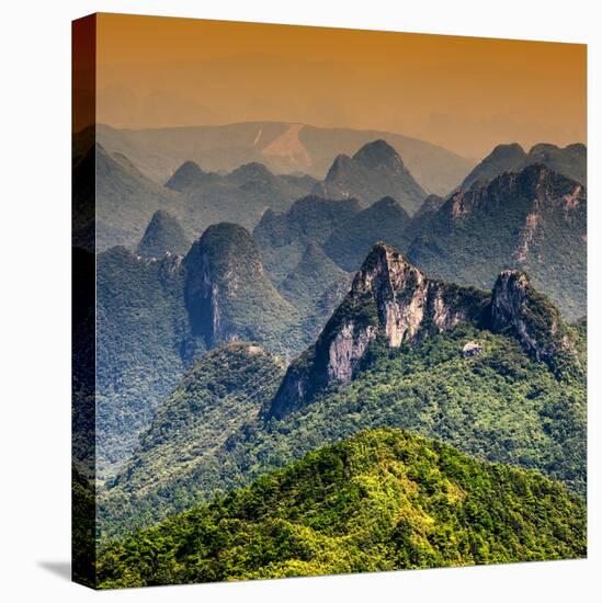 China 10MKm2 Collection - Guilin National Park at Sunset-Philippe Hugonnard-Stretched Canvas