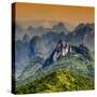 China 10MKm2 Collection - Guilin National Park at Sunset-Philippe Hugonnard-Stretched Canvas