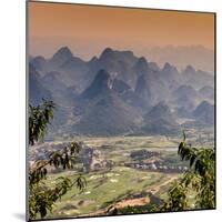 China 10MKm2 Collection - Guilin National Park at Sunset-Philippe Hugonnard-Mounted Photographic Print