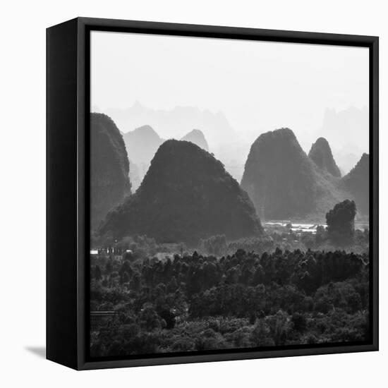 China 10MKm2 Collection - Guilin National Park at Sunset-Philippe Hugonnard-Framed Stretched Canvas